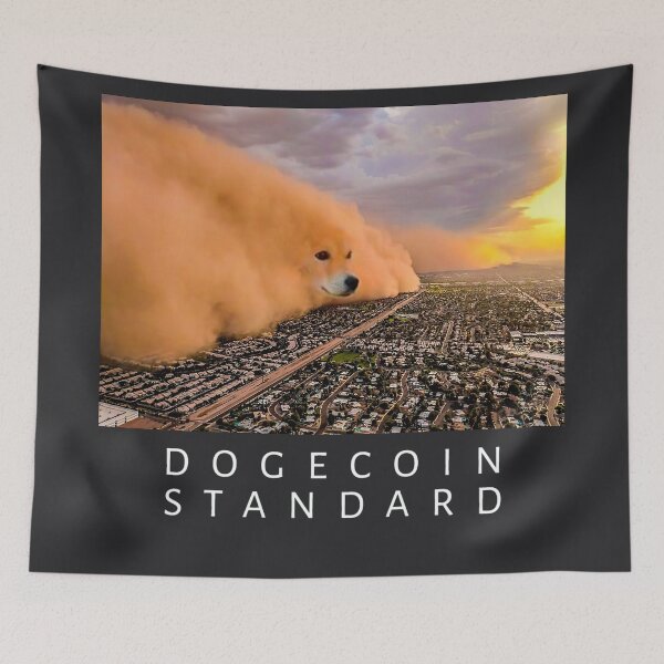 Item preview, Dogecoin standard > Global financial system, Elon Musk Twitter meme :) designed and sold by PrintPit.