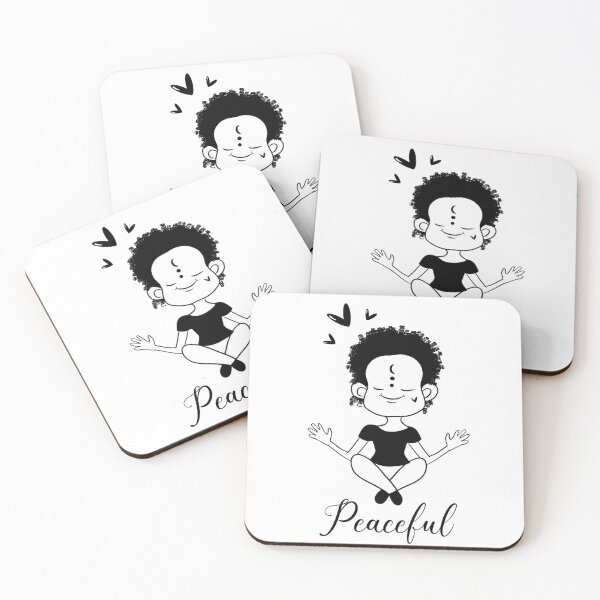 Item preview, The girl doing yoga in calm designed and sold by rockkat.