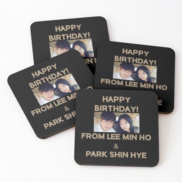 Item preview, Happy Birthday From Lee Min Ho + Park Shin Hye designed and sold by kpopkdramamerch.
