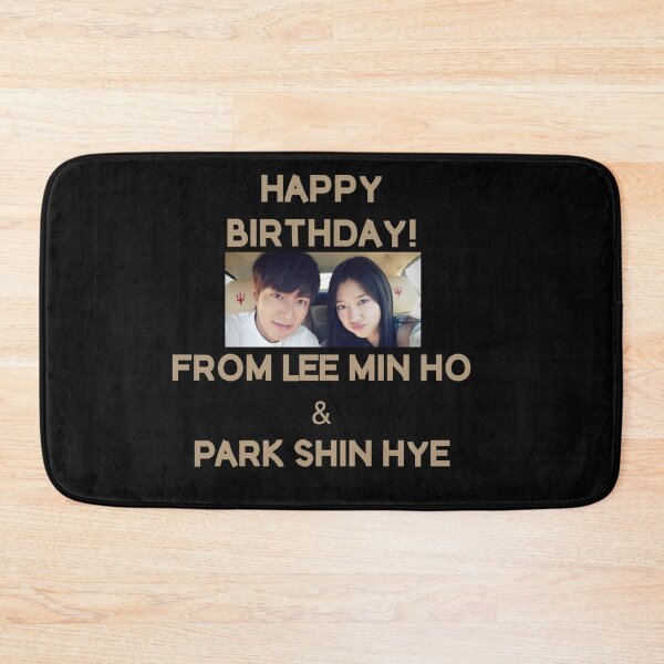 Item preview, Happy Birthday From Lee Min Ho + Park Shin Hye designed and sold by kpopkdramamerch.