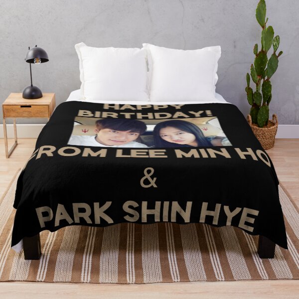 Item preview, Happy Birthday From Lee Min Ho + Park Shin Hye designed and sold by kpopkdramamerch.