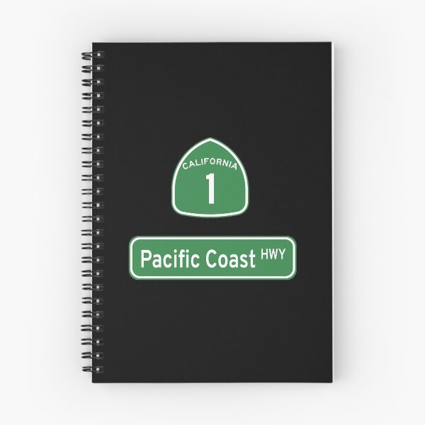 Item preview, California Highway 1 Pacific Coast Highway Street Sign designed and sold by allcitymetro.