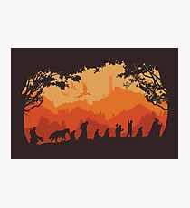 Nine Companions Photographic Print
