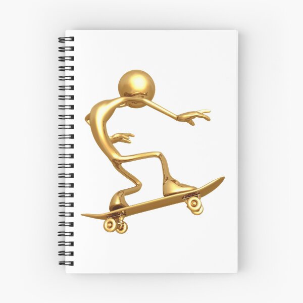 Item preview, Skateboard golded dude freestyle designed and sold by lacm2020.