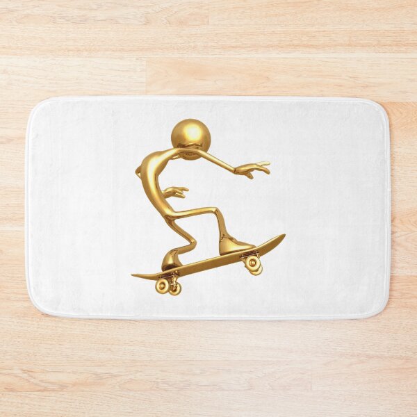 Item preview, Skateboard golded dude freestyle designed and sold by lacm2020.