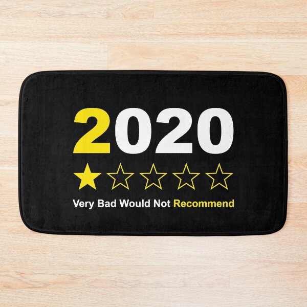 Item preview, 2020 Very Bad Would Not Recommend 1 Star Rating funny Gift designed and sold by skulltshirt.