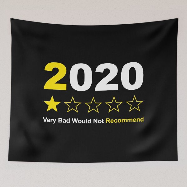 Item preview, 2020 Very Bad Would Not Recommend 1 Star Rating funny Gift designed and sold by skulltshirt.