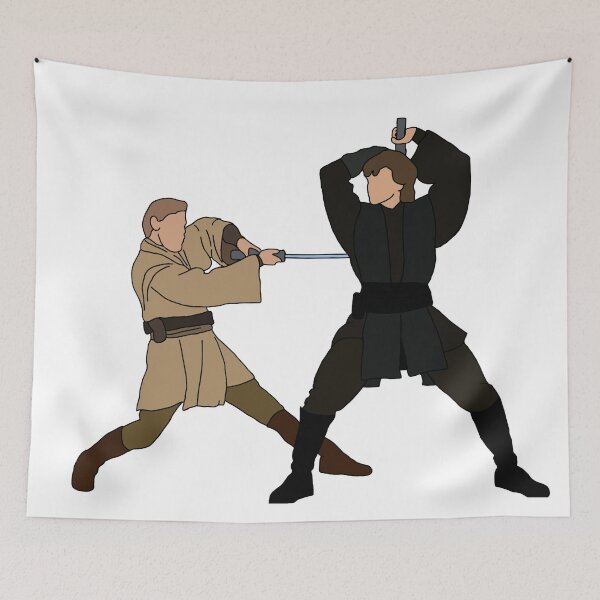 Item preview, Anakin and Obi Wan designed and sold by josettemichele.