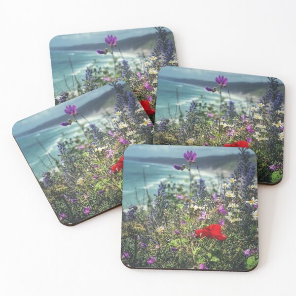 Item preview, Cornish Floral Coastline designed and sold by carlyhodges.