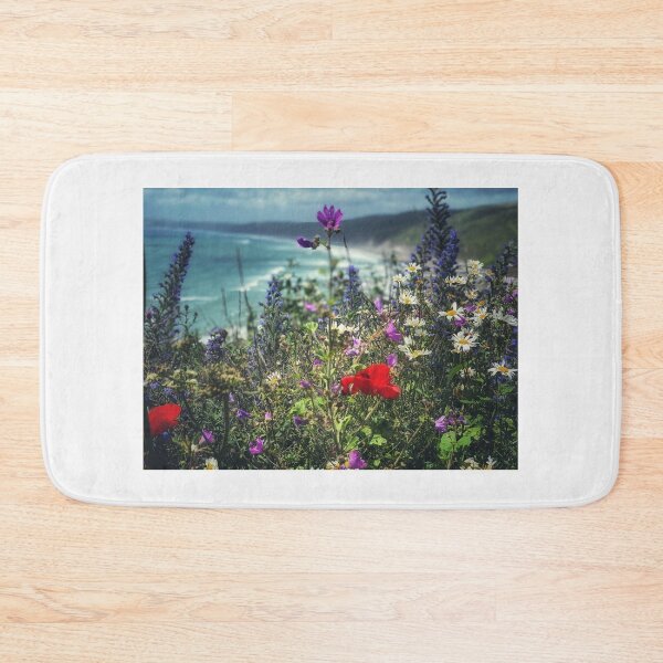 Item preview, Cornish Floral Coastline designed and sold by carlyhodges.