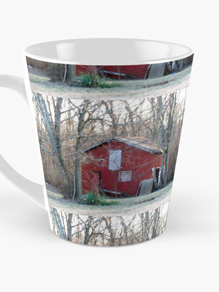 Thumbnail 3 of 4, Coffee Mug, Red All Over designed and sold by squarebubble.
