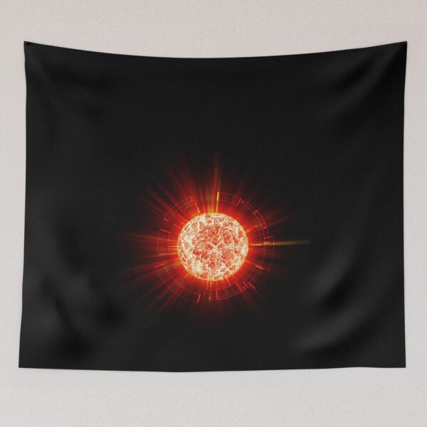 Item preview, Abstract red star exploding designed and sold by Maks08.