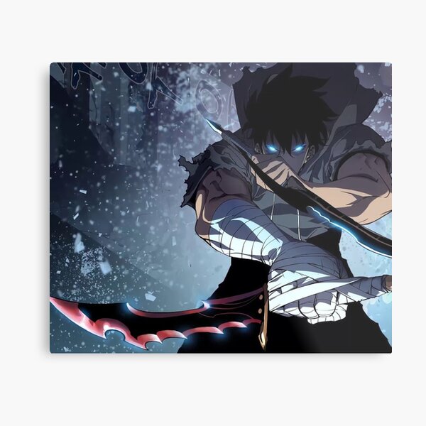Solo Leveling | Rise ! Impression métallique