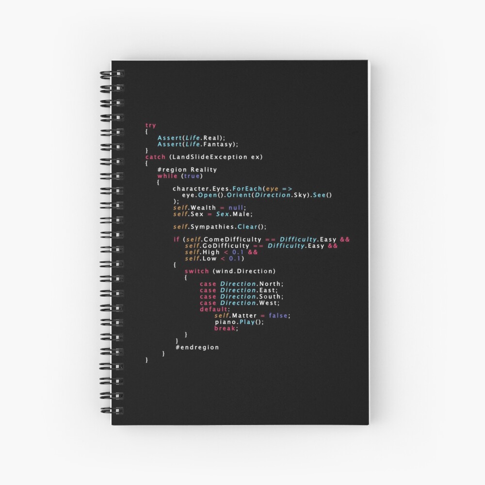 Item preview, Spiral Notebook designed and sold by ElkeD.