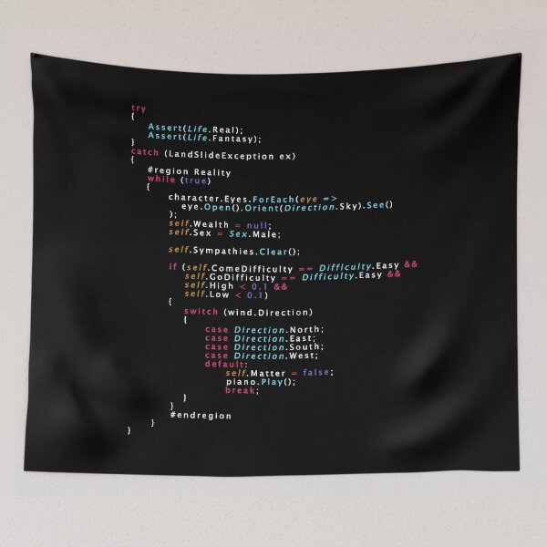 Item preview, Is This The Real Life Coding Programming Color designed and sold by ElkeD.