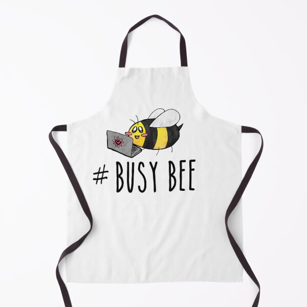 Item preview, Hashtag Busy Bee With Laptop designed and sold by Bumblefuzzies.