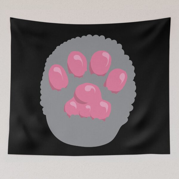 Item preview, Grey Toe Beans on Black designed and sold by MoodyCarp.