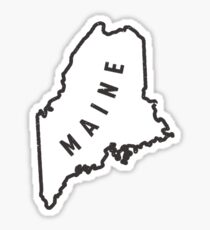 Maine - My home state Sticker