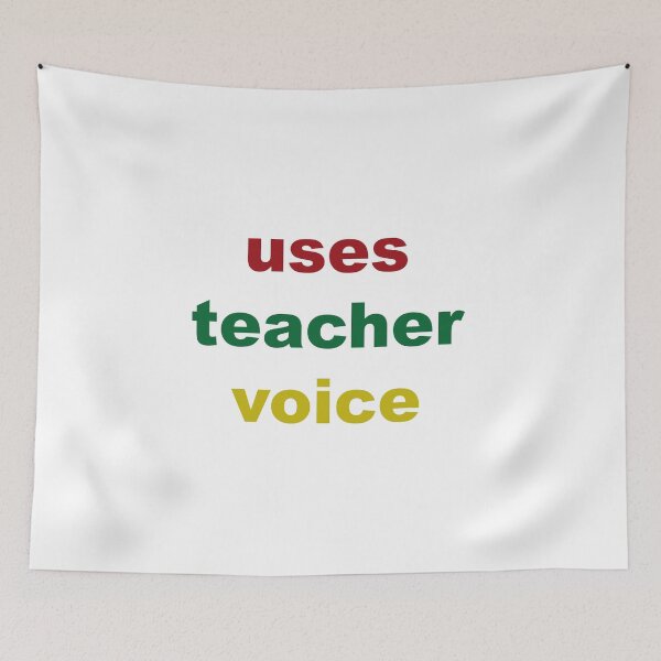 Item preview, Uses Teacher Voice colors designed and sold by Souna's  Store.