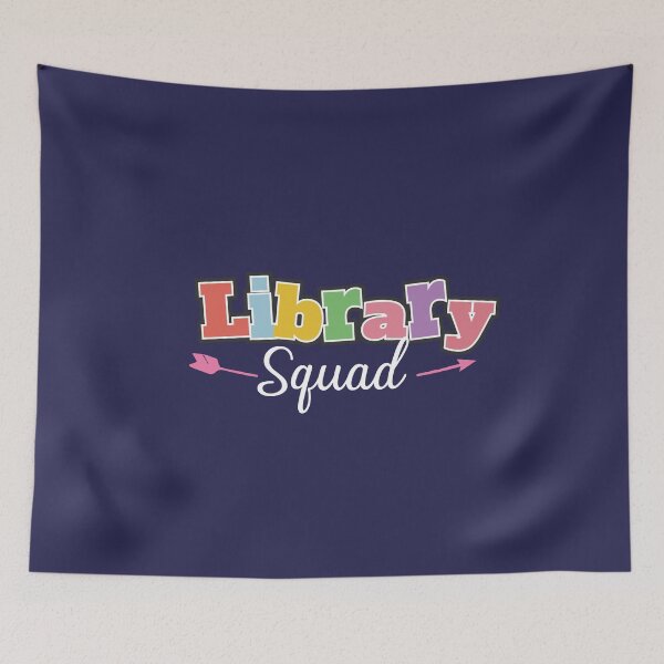 Item preview, Library Squad - Colorful Style Librarian and Reading lovers designed and sold by tinypurpleland.