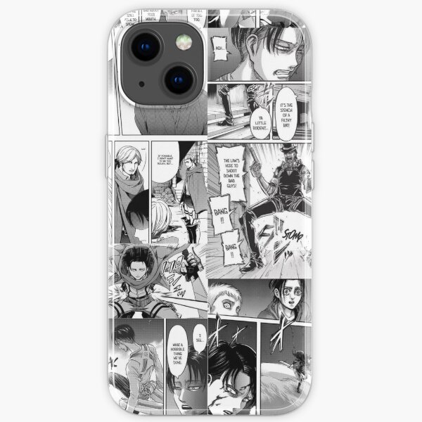 Levi Ackerman Manga Panel iPhone Flexible Hülle