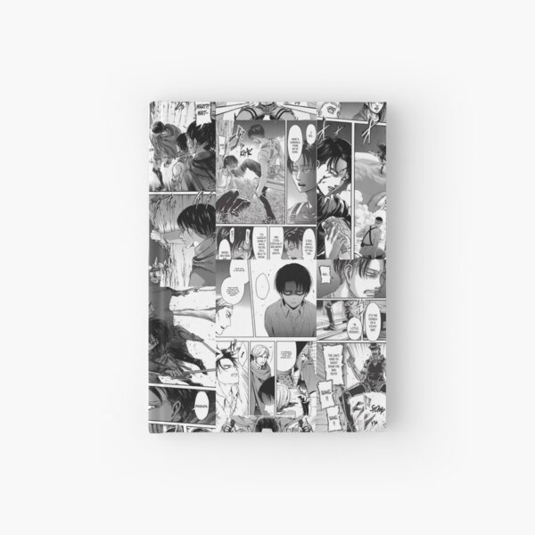 Panneau du manga Levi Ackerman Carnet cartonné