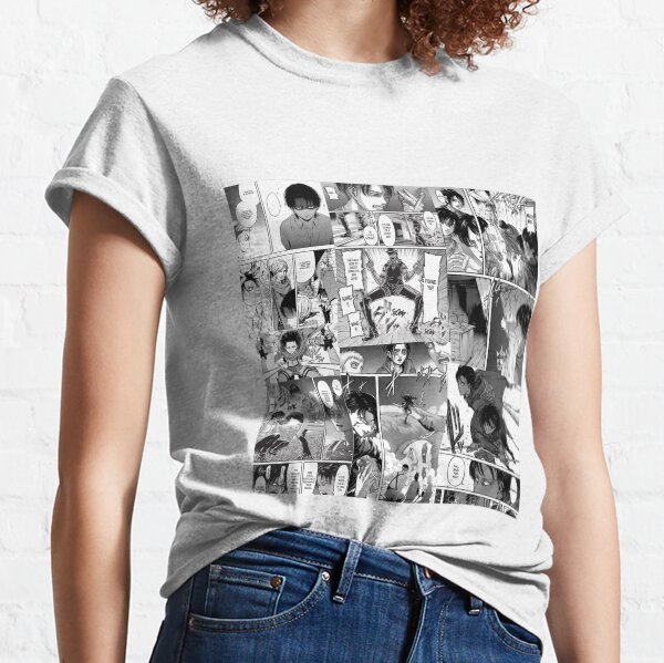Levi Ackerman Manga Panel Classic T-Shirt