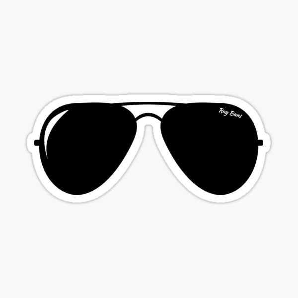 ray ban sticker for sunglasses