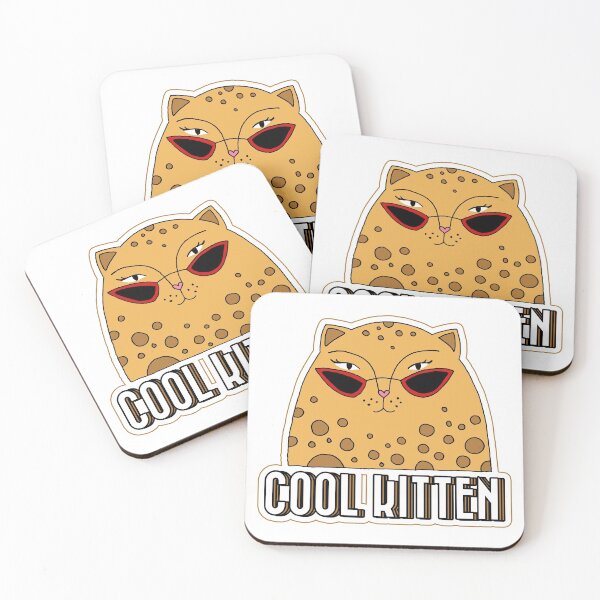 Item preview, Cool kitten designed and sold by onemoremask.