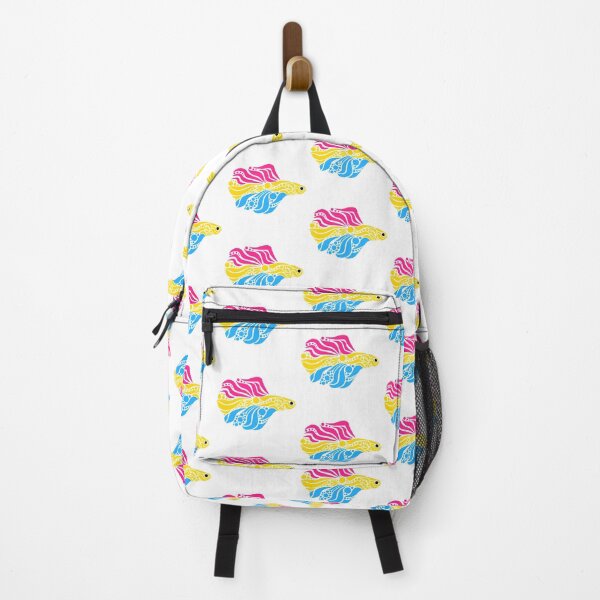Item preview, Betta Fish - Pink Yellow Blue Pride designed and sold by arturekdesign.