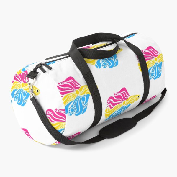 Item preview, Betta Fish - Pink Yellow Blue Pride designed and sold by arturekdesign.