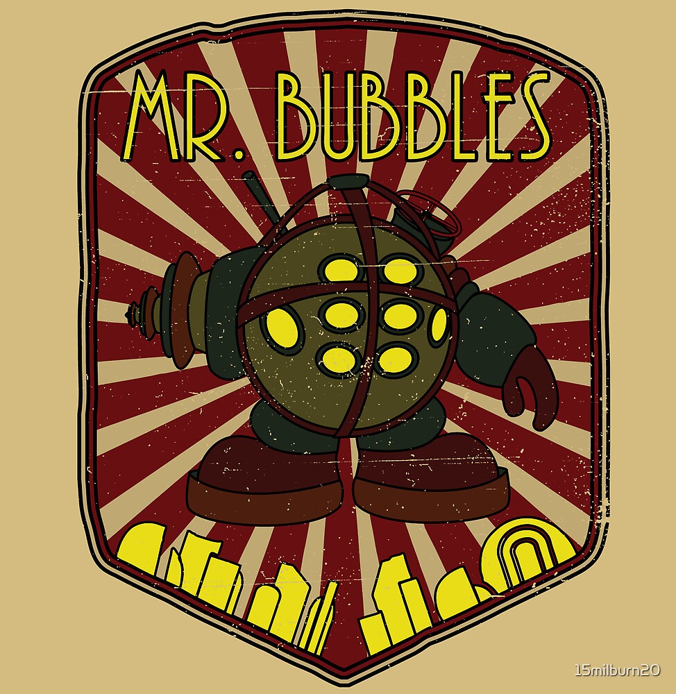 "Mr. Bubbles" by 15milburn20 Redbubble