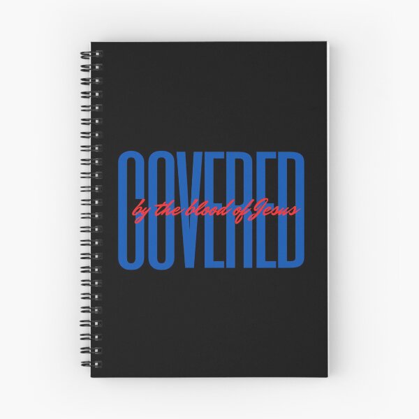 Item preview, Covered by the Blood of Jesus (cobalt blue) designed and sold by LiveAndGlow.
