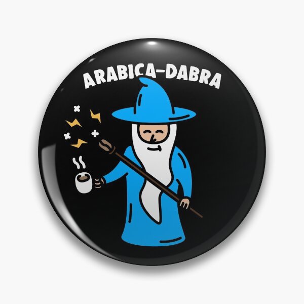Item preview, Coffee Wizard Spell Arabica-Dabra designed and sold by hadicazvysavaca.
