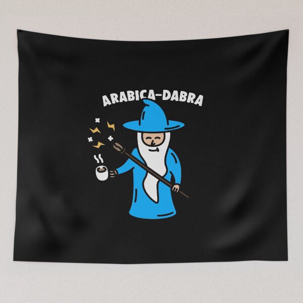 Item preview, Coffee Wizard Spell Arabica-Dabra designed and sold by hadicazvysavaca.