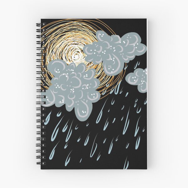 Item preview, Rainy Day on Black designed and sold by MoodyCarp.
