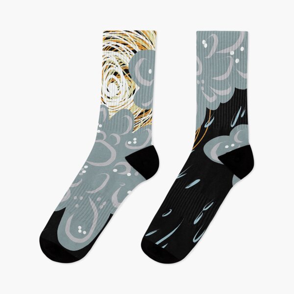 Item preview, Rainy Day on Black designed and sold by MoodyCarp.