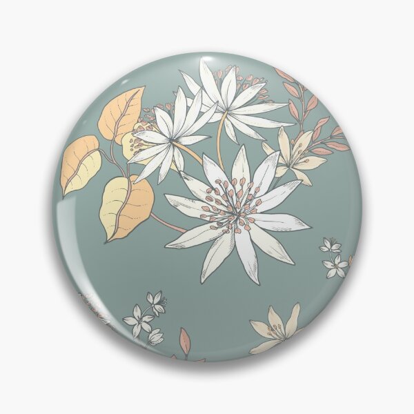 Item preview, Delicate Floral Pattern designed and sold by Silvia  Ospina.