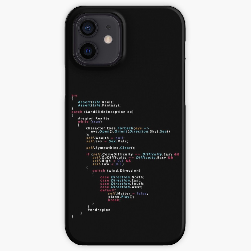 Is This The Real Life Coding Programming Color Iphone Case Cover By Elked Redbubble