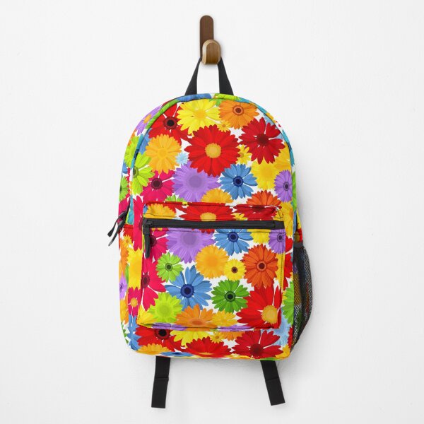 Item preview, Floral pattern with bright colorful gerbera flowers. designed and sold by Naddya.