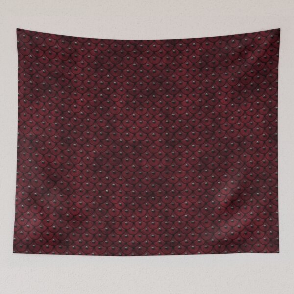 Item preview, Red Scale Armor - Seamless Pattern designed and sold by Sherry Grandy.