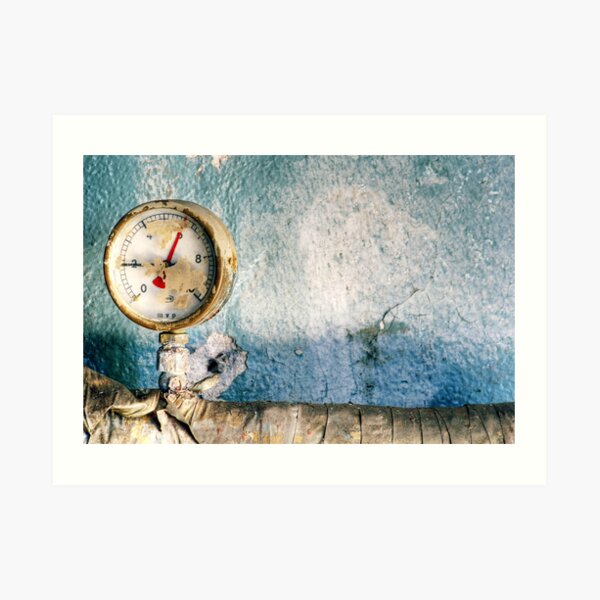 4.10.2013: Old Gauge Art Print