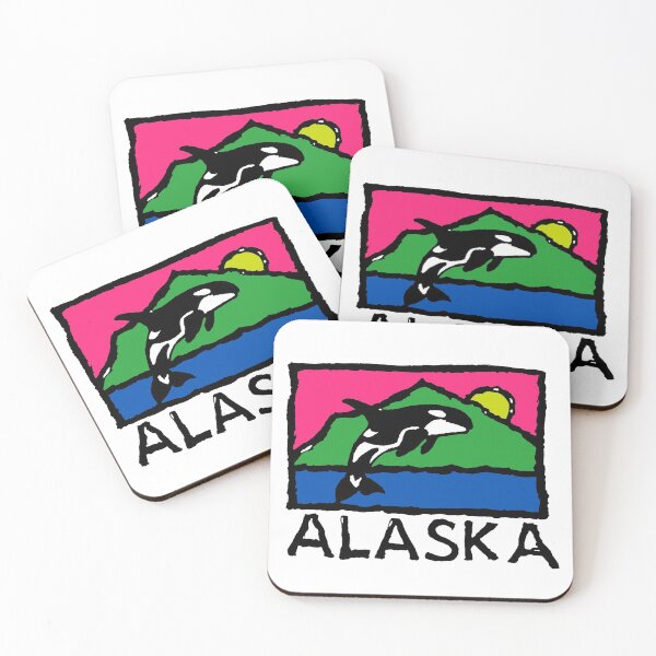 Item preview, Vintage Alaska Decal designed and sold by Decal Mania.
