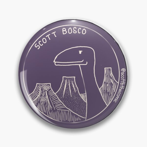 Purple Dino Pin