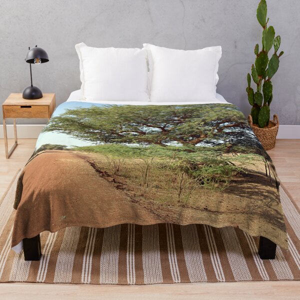 Item preview, Sycamore Fig Tree African Dirt Road Landscape designed and sold by worldways.