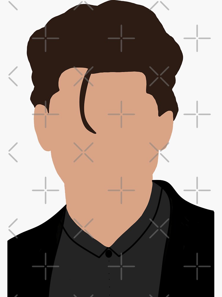 "Zayn Malik Single Strand of Hair" Sticker by kateriggs Redbubble