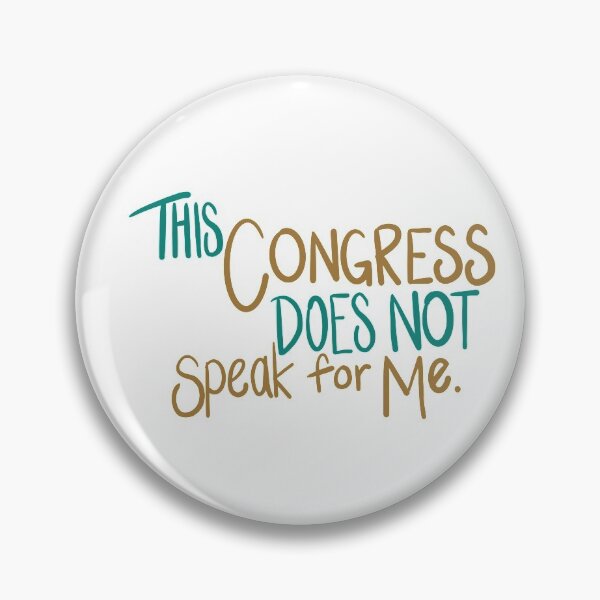 Item preview, This Congress does not speak for me designed and sold by Manda East.