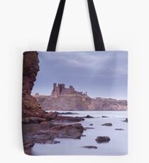 Tantallon Castle view Tote Bag