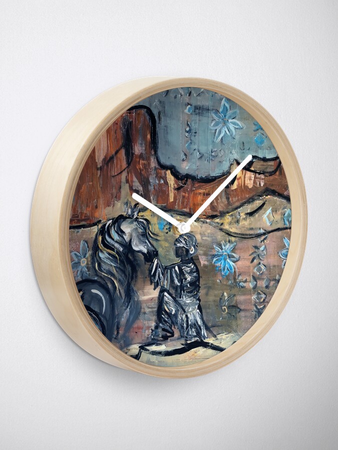 Alternate view of Desert Dream Clock