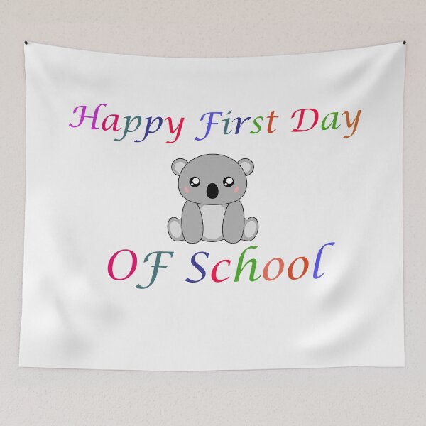 Item preview, Happy First Day Of School , Koala Lover Gift For Teacher Students  designed and sold by Soukainadesign.